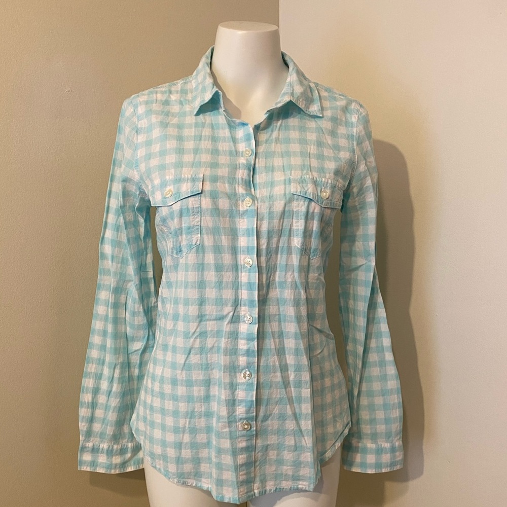 Old Navy Plaid Button Up